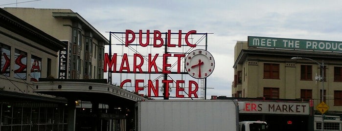 Pike Place Market is one of The Emerald City.