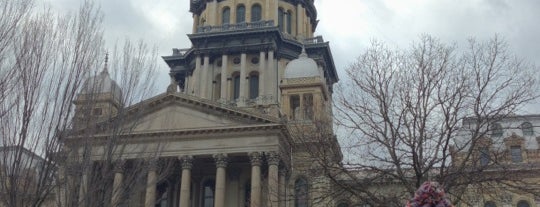 Illinois State Capitol is one of The Crowe Footsteps.