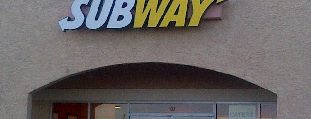 Subway is one of fav.