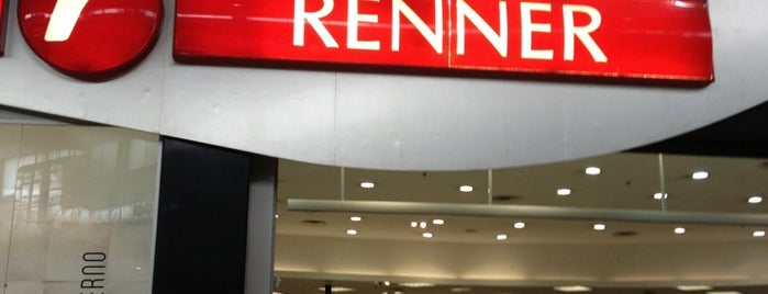 Renner is one of สถานที่ที่ Henrique ถูกใจ.