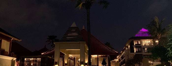 Bali niksoma boutique beach resort is one of Jl. Double Six exit to Jl. Pantai Legian.