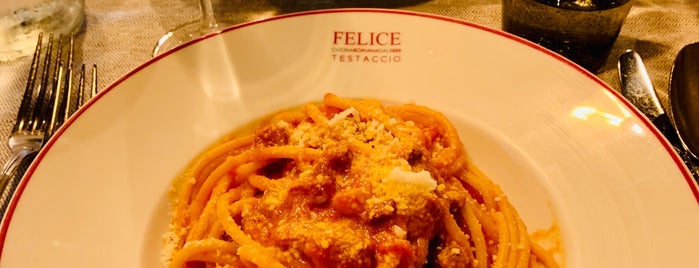 Felice A Testaccio is one of Italy 🍝🎭🇮🇹.