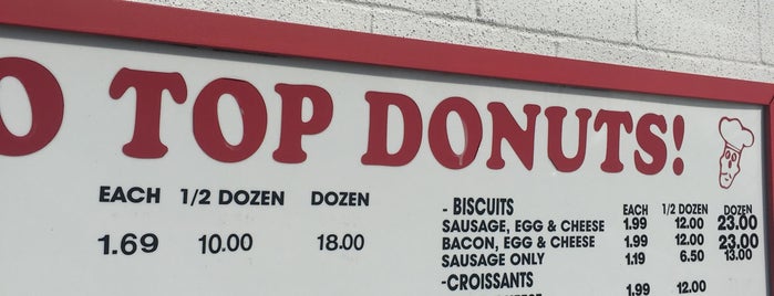 Top Donuts is one of Favorite Food.