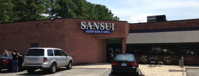 Sansui Sushi Bar & Grill is one of Lugares favoritos de Jason.
