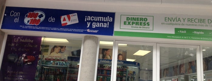 Farmacias Del Ahorro is one of Locais curtidos por Mijail.
