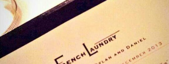 The French Laundry is one of Will Travel for Food.