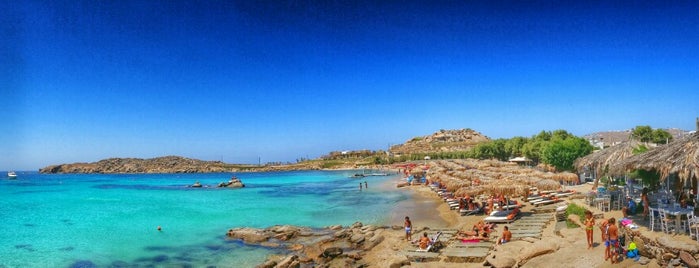 Paranga Beach is one of Swim and See in Mykonos.
