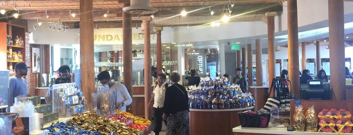 Ghirardelli Chocolate Marketplace is one of SFO.
