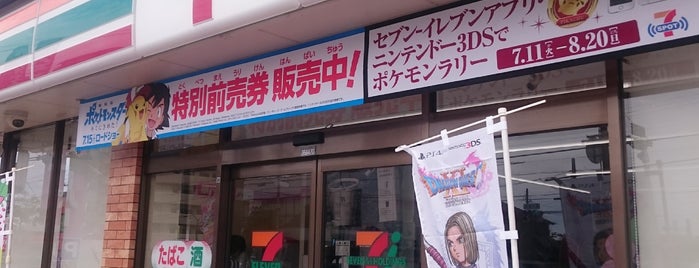 セブンイレブン 武豊砂川橋南店 is one of 知多半島内の各種コンビニエンスストア.