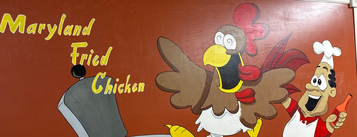 Maryland Fried Chicken is one of places to eat near home.