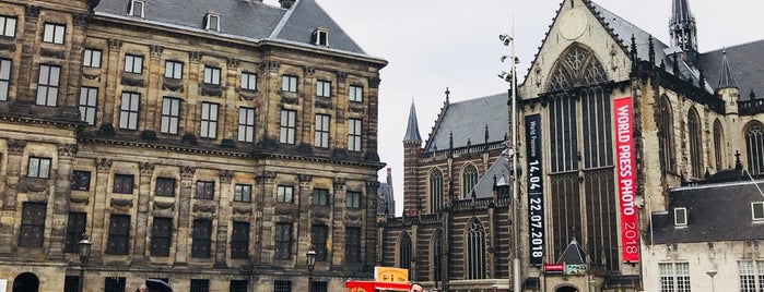 Dam Square is one of Amsterdam.