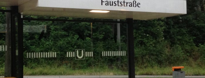 U Fauststraße is one of U-Bahn Stuttgart.
