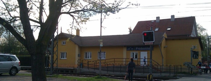Železniční stanice Proboštov is one of Železniční stanice ČR: P (9/14).