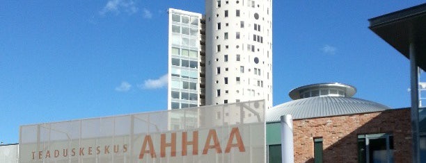 Teaduskeskus AHHAA is one of Tartu.