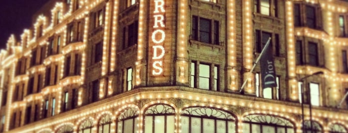 Harrods is one of {London Calling}.
