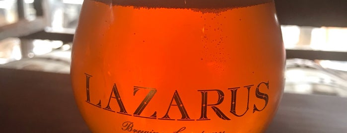 Lazarus Brewing Company is one of Austin bible.