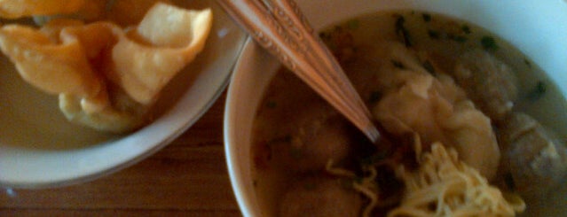 Bakso Malang 28 is one of good places :).