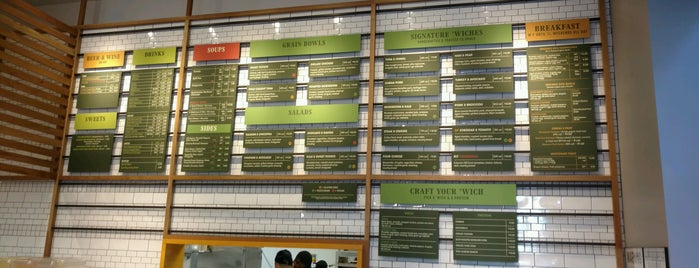 'Wichcraft is one of Beme lunch spots.