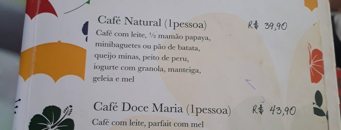 Maria Maria Café is one of Melhores Sorvetes do Brasil.
