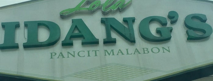 Lola Idang's Pancit Malabon is one of Manila.