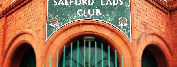 Salford Lads Club is one of Норм.