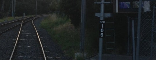 Diamond Creek Station is one of Melbourne Train Network.