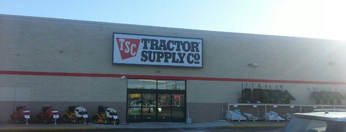 Tractor Supply Co. is one of Visited stores.