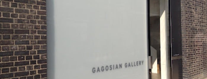 Gagosian Gallery is one of London.