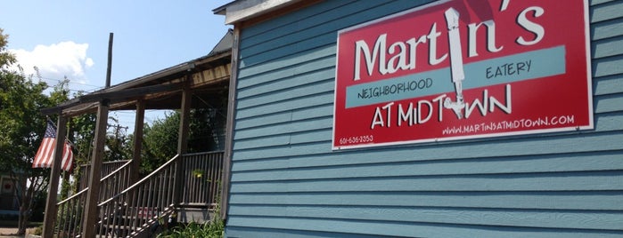 Martin's At Midtown is one of Mississippi Travel Bucket List.