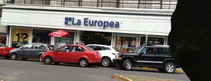 La Europea is one of Mexico City.