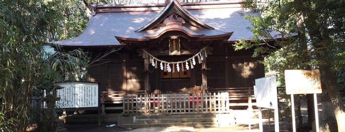 氷川女體神社 is one of 御朱印帳記録処.
