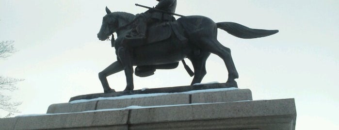 Date Masamune Statue is one of 仙台探検隊.