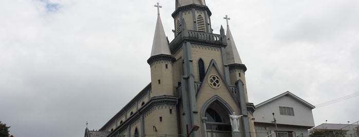 三浦町カトリック教会 is one of 長崎探検隊.