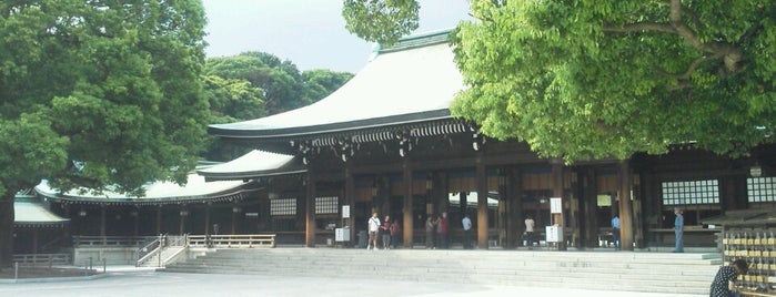 Meiji Jingu Shrine is one of 御朱印帳記録処.