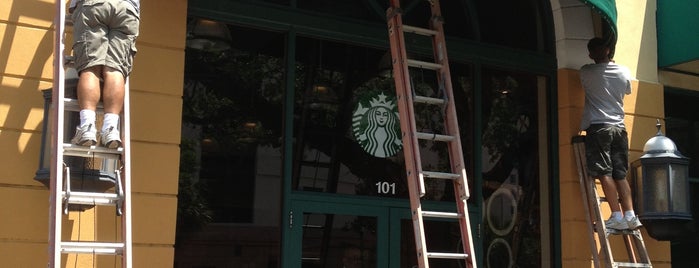 Starbucks is one of St.Petersburg, Fl.