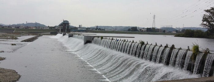 多摩川 二ヶ領上河原堰堤 is one of たま　リバー50キロ（Tama River 50km course)<多摩川>.