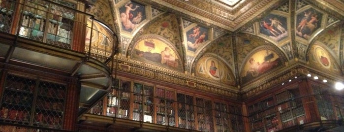 The Morgan Library & Museum is one of Tom : понравившиеся места.