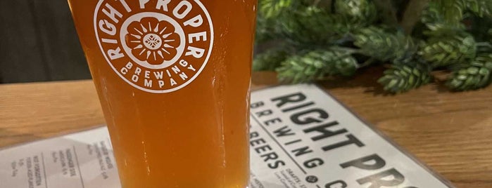 Right Proper Brewing Company is one of Breweries or Bust.