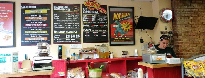 Moe's Italian Sandwiches is one of Tasting Table's Best Sandwiches in America.