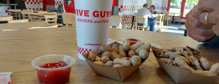 Five Guys is one of New England.