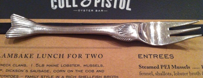 Cull & Pistol is one of Oyster Happy Hour.