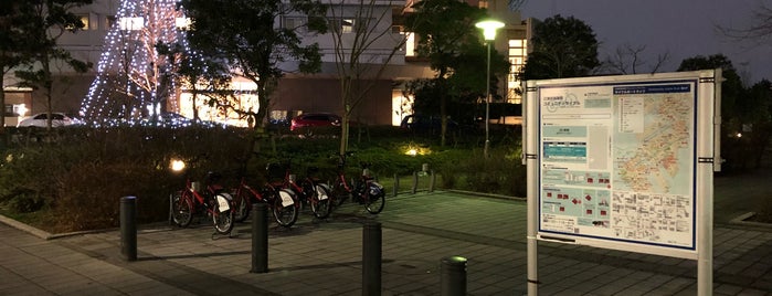 H1-17.Shinonome Mizube Park - Tokyo Koto City Bike Share is one of 東京の東側のバイクシェアのサイクルポート🚲.
