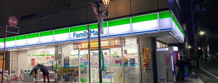FamilyMart is one of コンビニ大田区品川区.