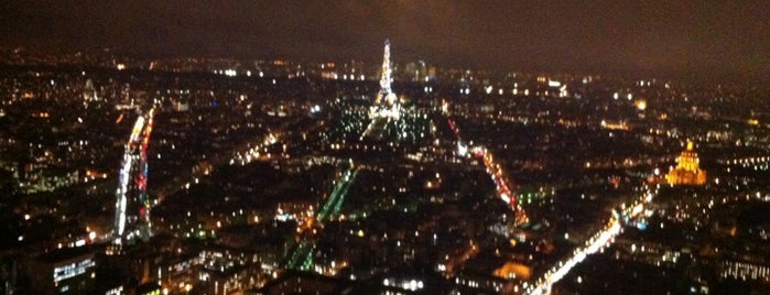 El observatorio panorámico de la Tour Montparnasse is one of list paris.