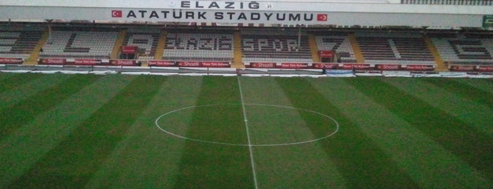 Elazığ Atatürk Stadyumu is one of Stadyumlar / Futbol Sahaları - Stadium.