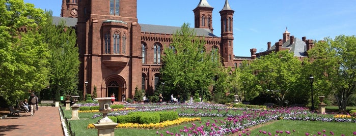 Smithsonian Institution Building (The Castle) is one of Washington DC.