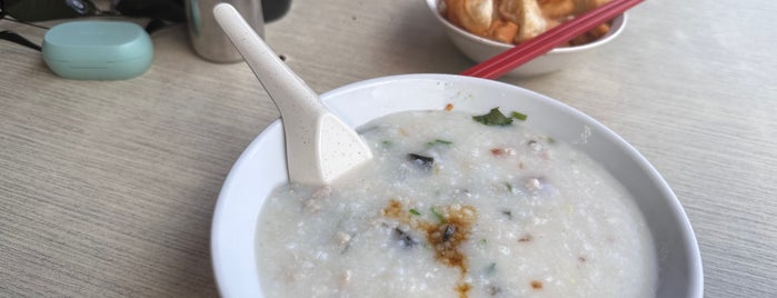 Ah Chiang's Porridge is one of SG Eating Places.