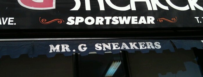 Mr. G Sneakers is one of NYC.