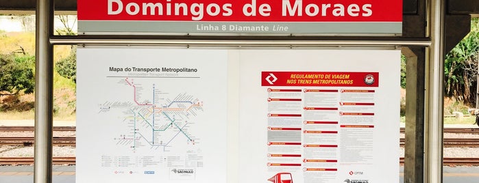 Estação Domingos de Moraes (CPTM) is one of Estações de Trem (CPTM).