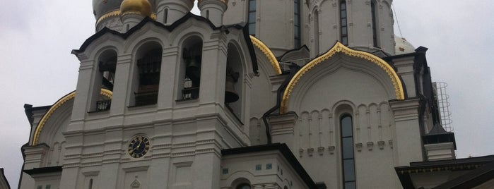 Зачатьевский монастырь is one of Moscow monasteries  and  churches..